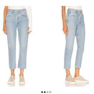 AGOLDE Riley High Rise Straight Crop Size 27